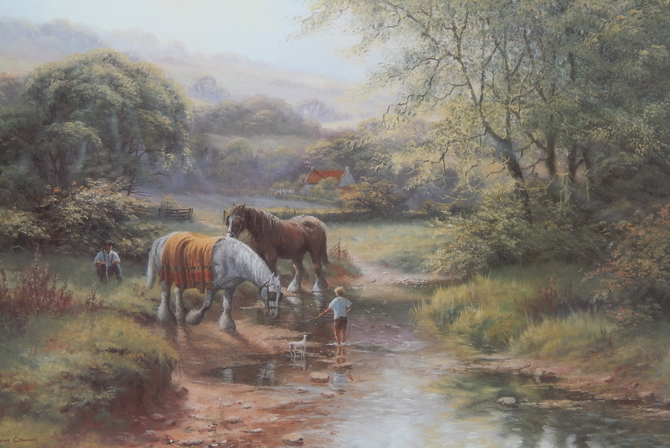 Appraisal: Martin Spencer Coleman b Gentle Giants artist signed limited edition