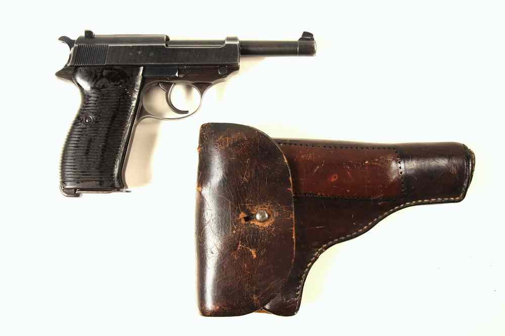 Appraisal: WWII GERMAN PISTOL - WWII Wehrmacht Issue Walther P- serial