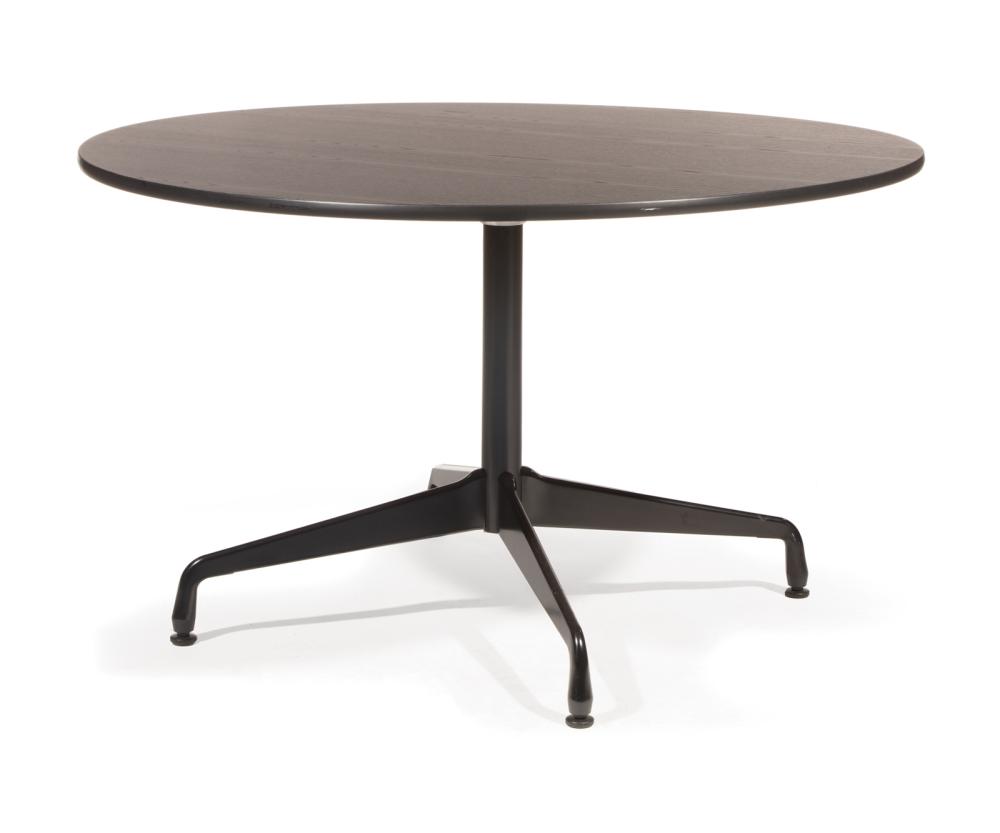 Appraisal: Charles and Ray Eames Round Dining Table c rectangular Herman