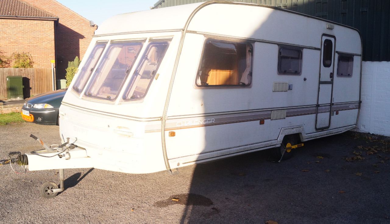 Appraisal: A Swift Challenger L Caravan berth with light oak interior