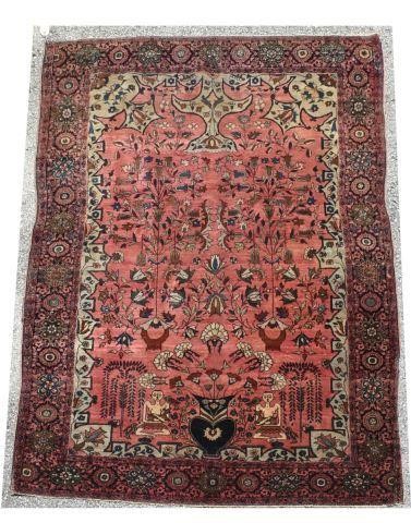 Appraisal: Hand-tied Persian rug approx ' l ' w Provenance From