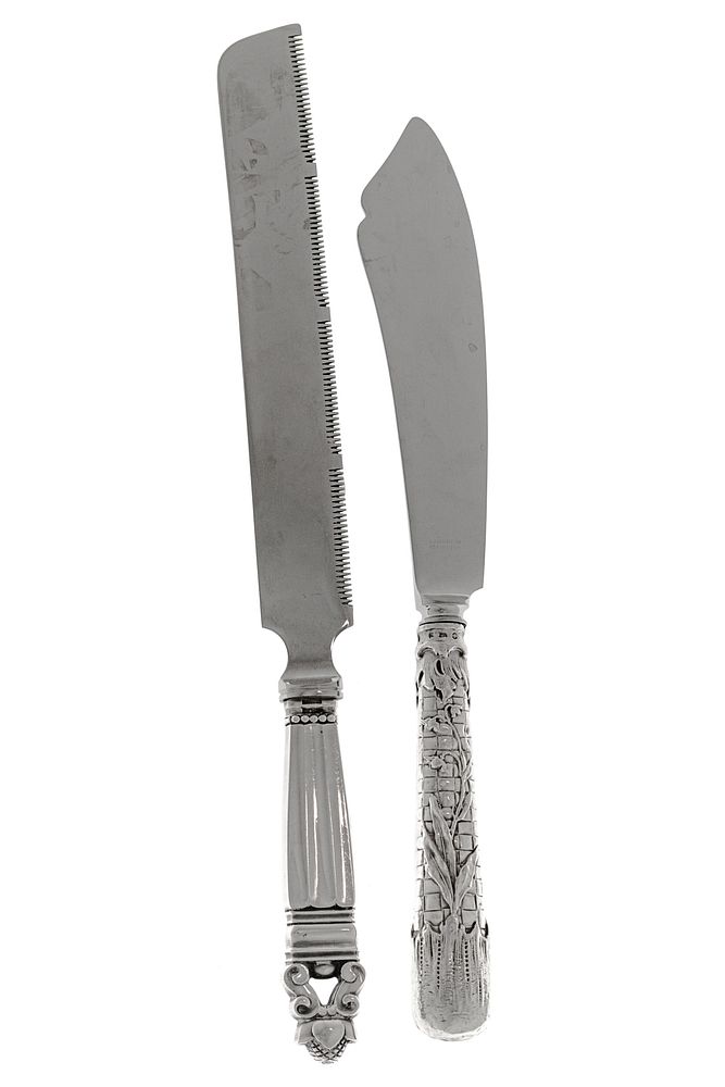 Appraisal: A Georg Jensen Silver Knife A Georg Jensen Silver Knife