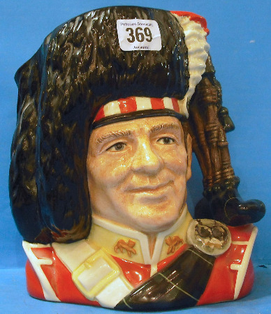 Appraisal: Royal Doulton Large Character Jug The Piper D