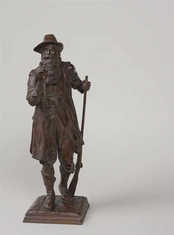 Appraisal: DANIEL CHESTER FRENCH American - ''Rip Van Winkle'' bronze with