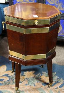 Appraisal: Regency style wine cooler Regency style wine cooler second half