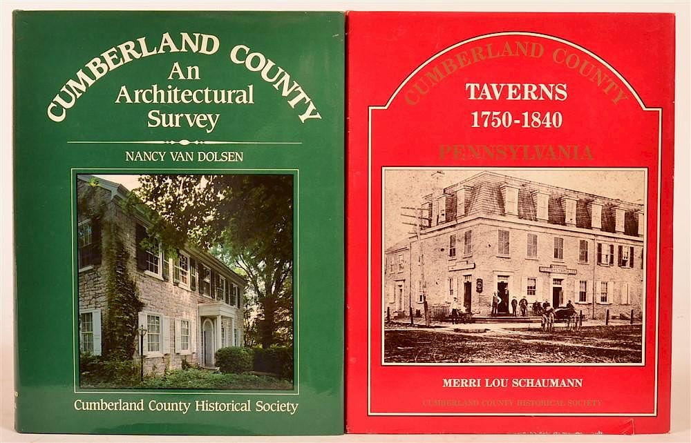 Appraisal: vols Books on Early Pennsylvania Architecture Dolsen Cumberland County An