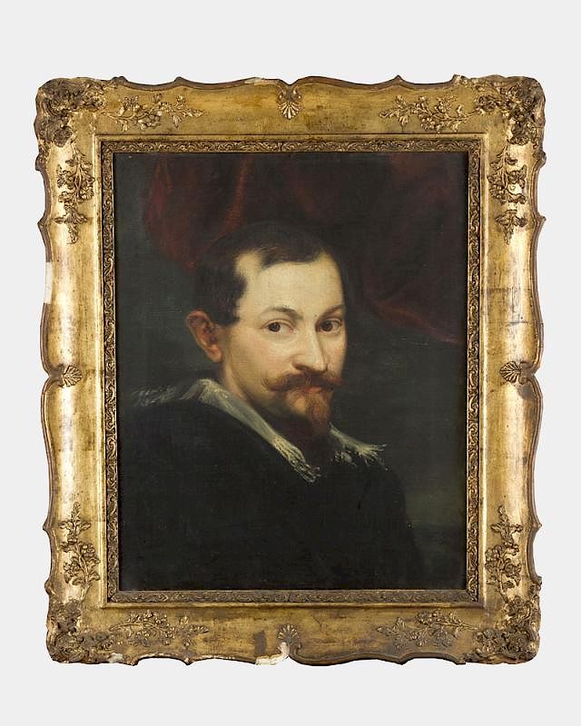 Appraisal: Dutch artist Dutch artist portrait of an elegant gentleman oil