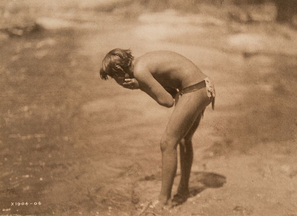 Appraisal: Edward Curtis The Morning Bath - Apache Edward S Curtis