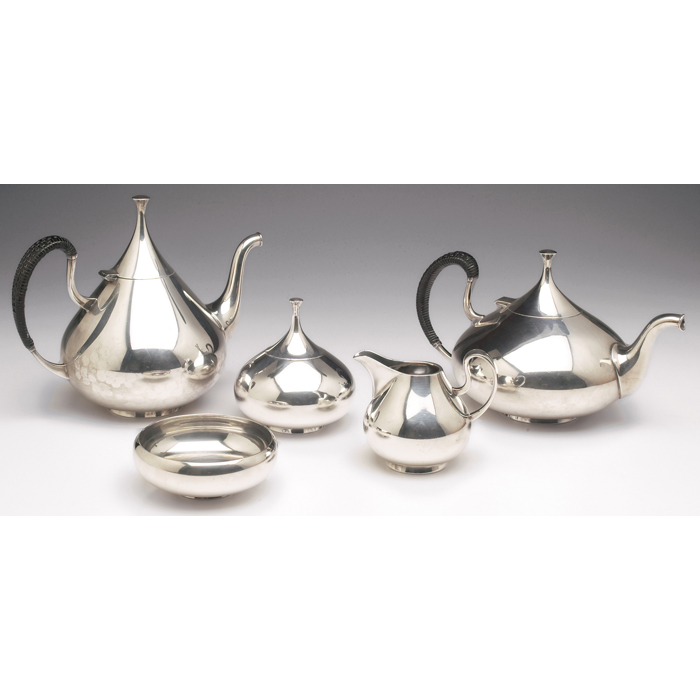 Appraisal: John Prip Dimension tea and coffee service by Reed and