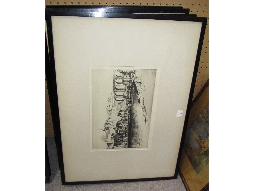 Appraisal: WILLIAM DOUGLAS MacLEOD Lot comprising five drypoints all signed in