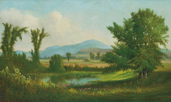 Appraisal: SAMUEL W GRIGGS American - A View of the White