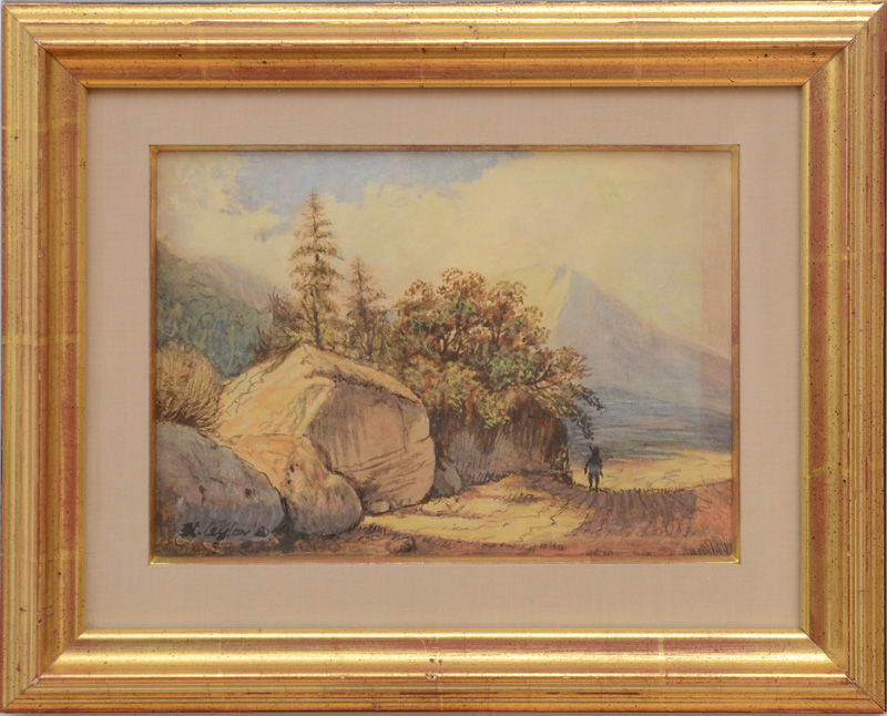 Appraisal: ERSKINE NICOL - CEYLON Watercolor and gouache on paper laid