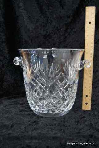 Appraisal: Large Lead Cut Crystal Ice TubThis is a very nice