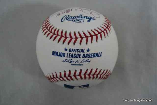 Appraisal: Houston Astros Signed - Autographed Baseball This is a Rawlings