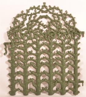 Appraisal: th C Tree Vine Form Cast Iron Garden Gate th