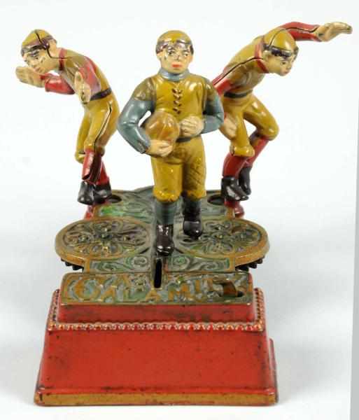 Appraisal: Cast Iron Calamity Mechanical Bank Manufactured by J E Stevens