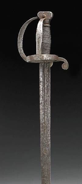 Appraisal: A North European broad sword probably mid- th century Straight