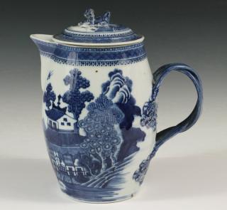 Appraisal: CHINESE EXPORT PORCELAIN CIDER JUG Early th c Chinese Export