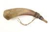 Appraisal: POWDERHORN - Powderhorn engraved Hooksett New Hampshire marked I Wallace