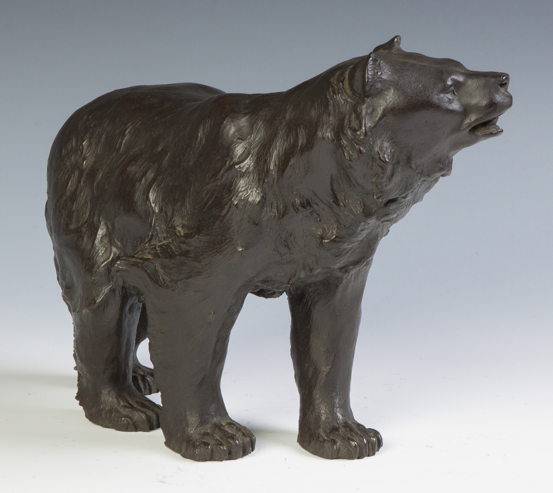 Appraisal: Chinese Bronze Bear C Sgn