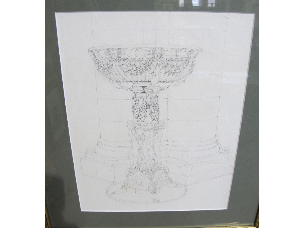 Appraisal: Attributed to JAMES WHITELAW HAMILTON RSA RSW Pencil drawing 'Sienna