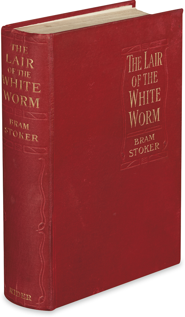 Appraisal: STOKER BRAM The Lair of the White Worm color plates