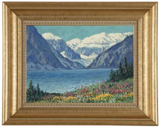 Appraisal: Carl Sammons ''Lake Louise Canada'' signed lower left C Sammons