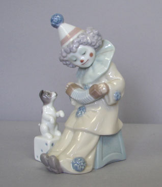 Appraisal: Pierrot With Concertina - Good Condition