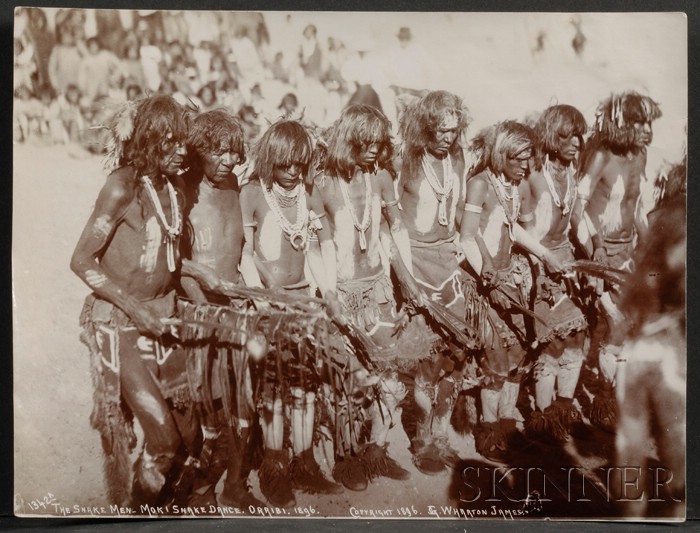 Appraisal: Photograph of the Moki Snake Dance by G Wharton James