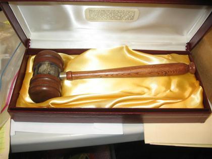 Appraisal: A Presentation Gavel from The Fidelity Mutual Life Insurance Co