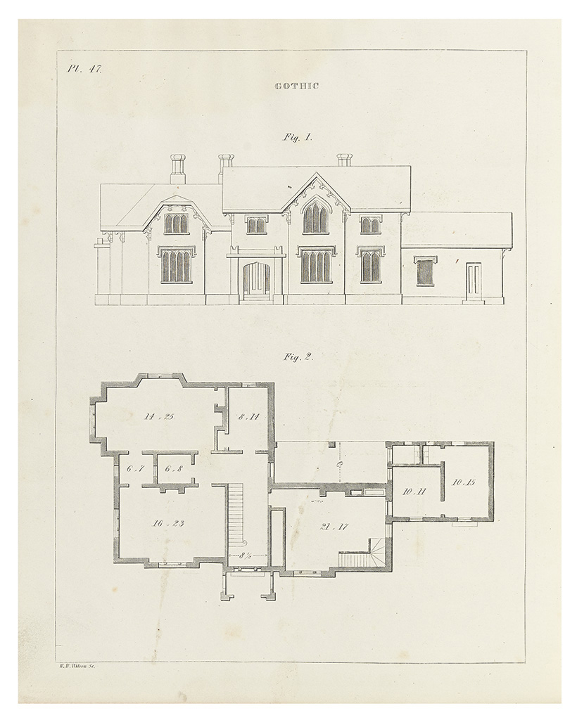 Appraisal: SHAW EDWARD Rural Architecture Consisting of Classic Dwellings Doric Ionic