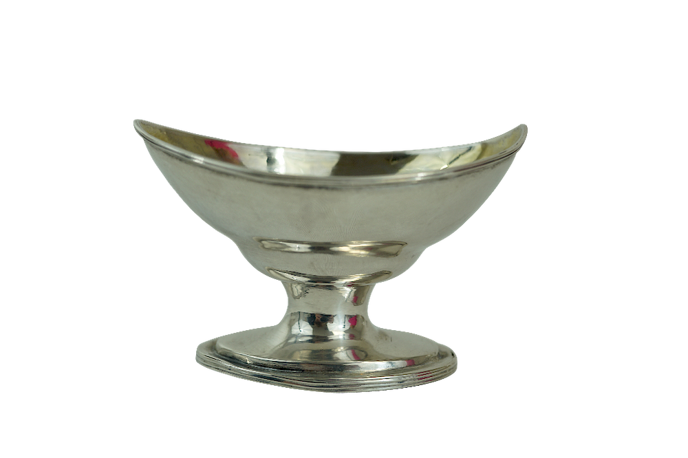 Appraisal: Irish Sterling Footed Compote Daniel Irish Sterling Footed Bowl by