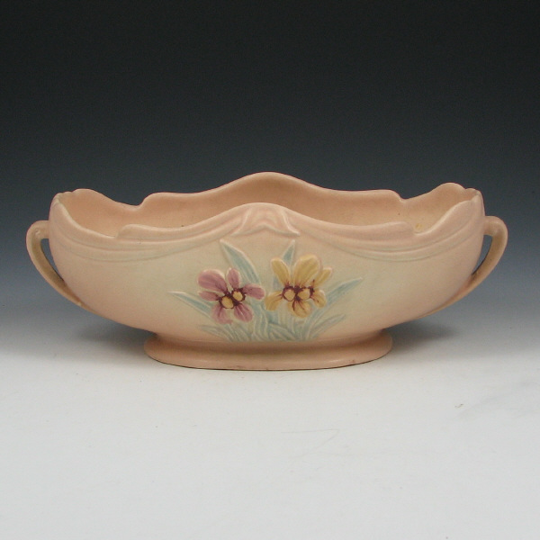 Appraisal: Hull Iris - Console Bowl - Mint Iris console bowl