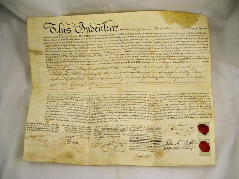 Appraisal: John Penn Jr - - Signed Attorney Indenture Printed and