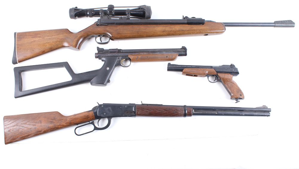 Appraisal: Collection of Daisy Crossman Toy BB Guns Featured in this