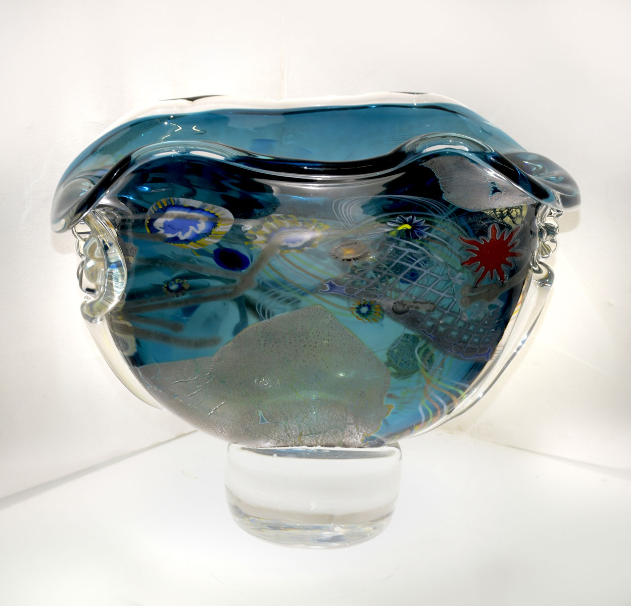 Appraisal: SUSAN GOTT ''CELESTIAL VESSEL'' BOWL GOTT Susan American th C