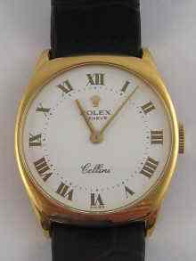 Appraisal: A lady's carat gold Rolex Cellini wristwatch mechanical movement approx