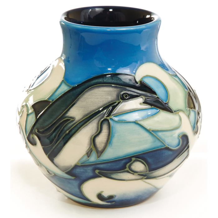 Appraisal: Moorcroft vase Knossos designer Sian Leeper end of an era