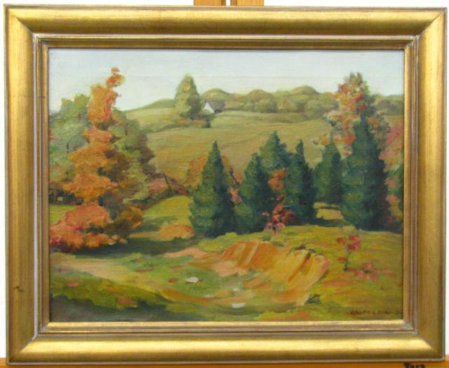 Appraisal: Ralph Spann Craig IN b x oil on canvas signed