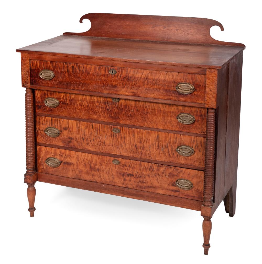 Appraisal: SHERATON BUREAU NEW ENGLAND CIRCA HEIGHT WIDTH DEPTH SHERATON BUREAU