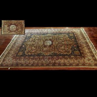 Appraisal: Fine Quality Palace Size Semi Antique Persian Tabriz Carpet Fine