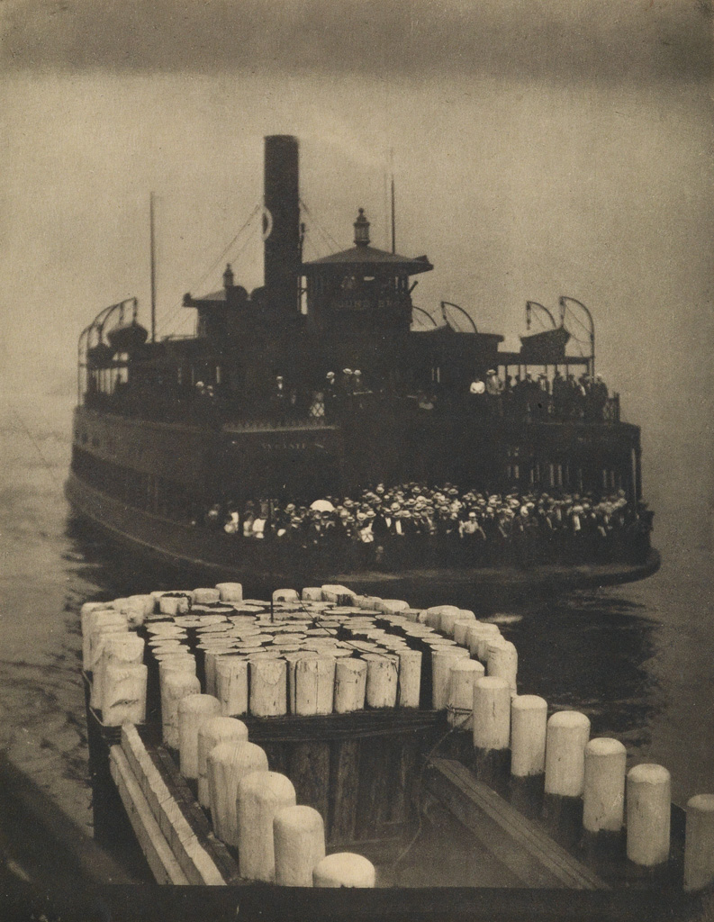 Appraisal: ALFRED STIEGLITZ - The Ferry Boat from Camera Work Number