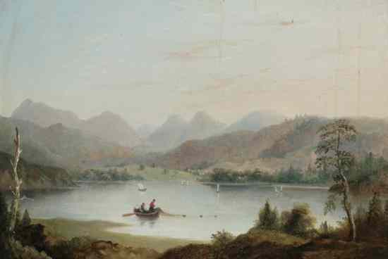 Appraisal: ATTRIBUTED TO ELIZABETH NASMYTH Scottish - BRINGING IN THE FISHING