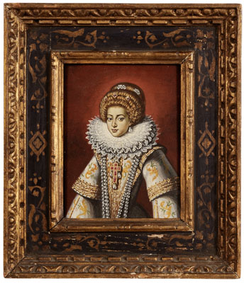 Appraisal: Spanish School Late th early th century Portrait of a