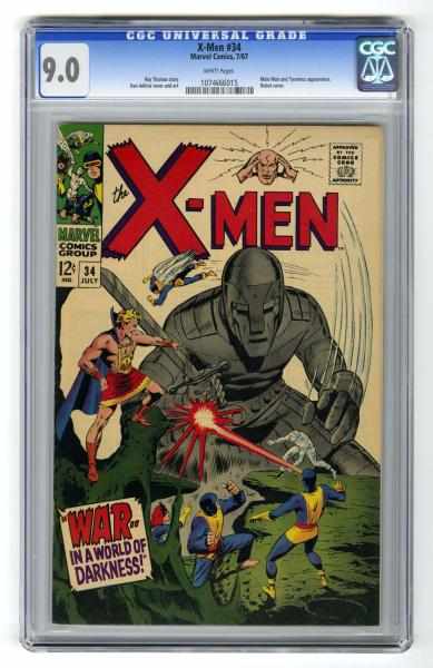 Appraisal: X-Men CGC Marvel Comics Click for full description