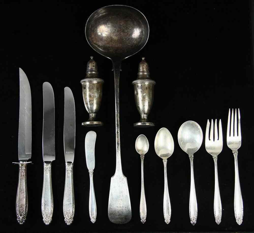 Appraisal: STERLING FLATWARE - International piece set of sterling flatware Prelude