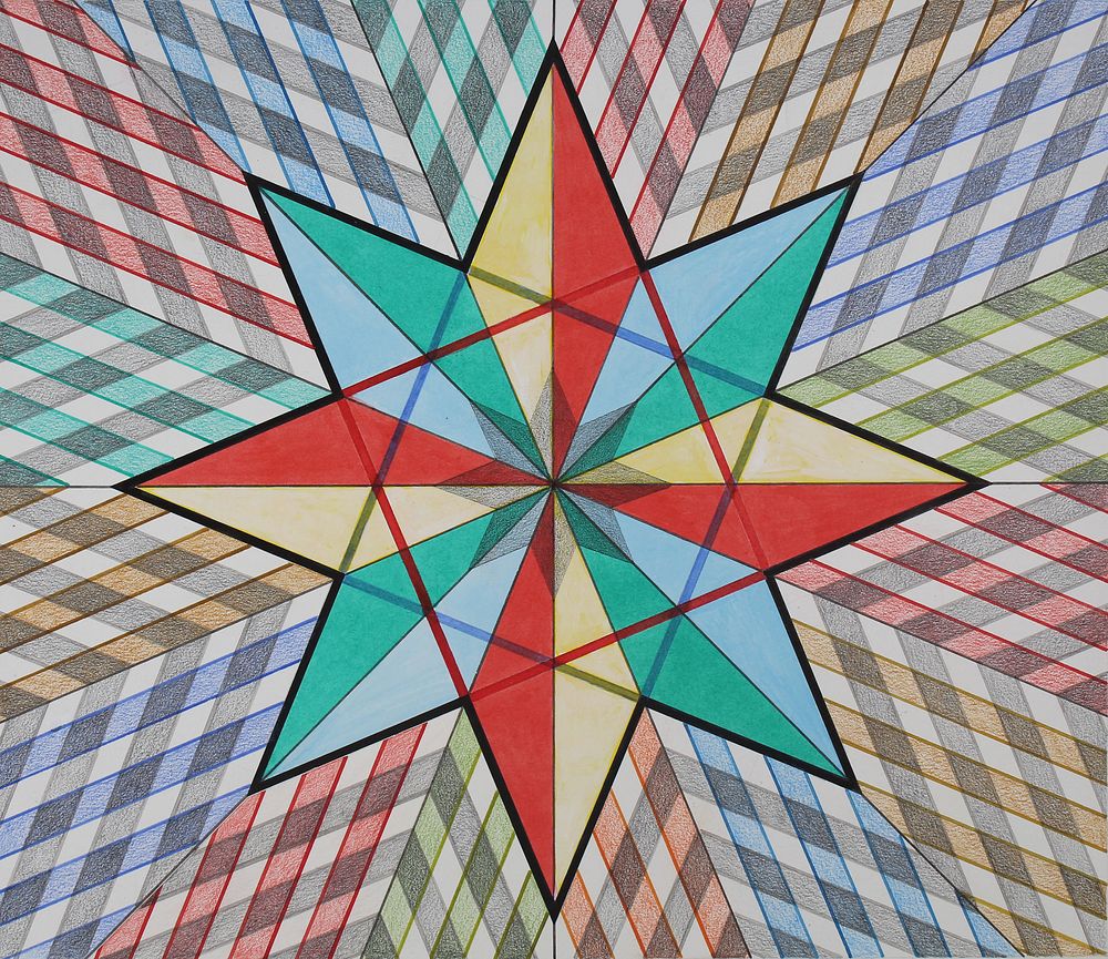 Appraisal: Erik Nitsche - Christmas Star Erik Nitsche Swiss - Graphic