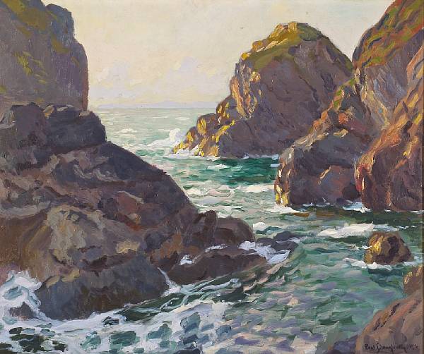 Appraisal: Paul Dougherty American - Coastal Inlet signed and dated 'Paul