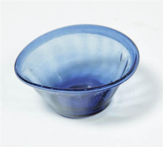 Appraisal: BLOWN GLASS BOWL Attributed to Mantua Ohio nd quarter- th