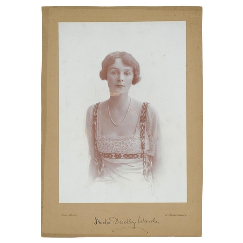 Appraisal: The album of Hilda Willoughby illustrated with postcard sized photographs